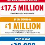 post code lottery prizes